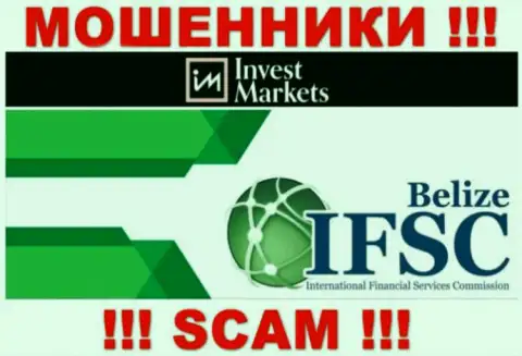 InvestMarkets беспрепятственно отжимает финансовые средства людей, потому что его прикрывает мошенник - International Financial Services Commission