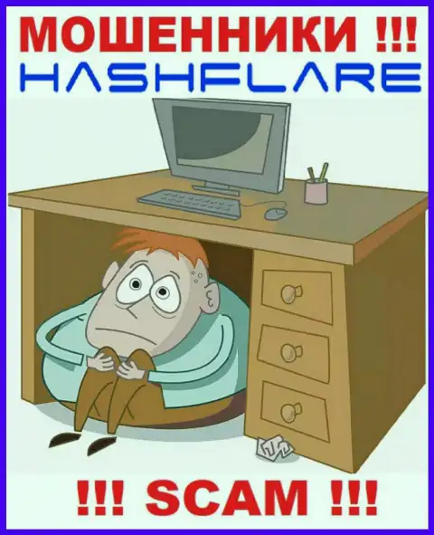 Абсолютно никаких сведений о своем руководстве, интернет-мошенники HashFlare не сообщают