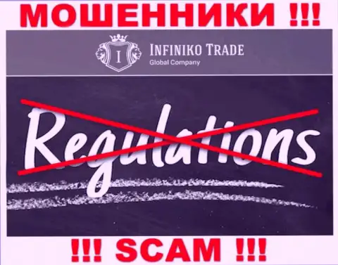 Infiniko Trade легко присвоят Ваши деньги, у них вообще нет ни лицензии, ни регулятора