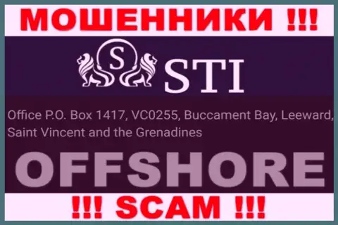 StokOptions Com - это преступно действующая компания, расположенная в офшоре Office P.O. Box 1417, VC0255, Buccament Bay, Leeward, Saint Vincent and the Grenadines, осторожно