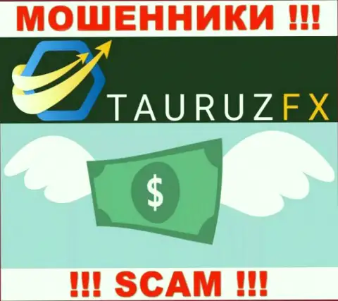 Дилинговая организация Tauruz FX работает только на прием депозитов, с ними Вы абсолютно ничего не заработаете