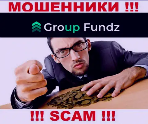 Намерены найти дополнительный заработок в глобальной интернет сети с мошенниками GroupFundz Com - это не получится однозначно, ограбят
