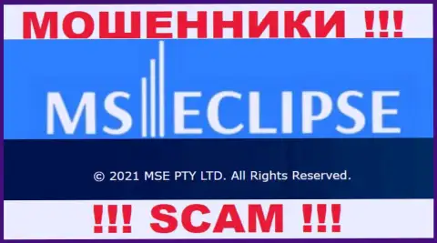 MSE PTY LTD - это юридическое лицо организации MS Eclipse, будьте крайне внимательны они МОШЕННИКИ !!!