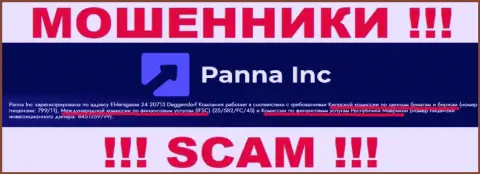 Будьте очень внимательны, IFSC - это мошеннический регулятор интернет мошенников Panna Inc