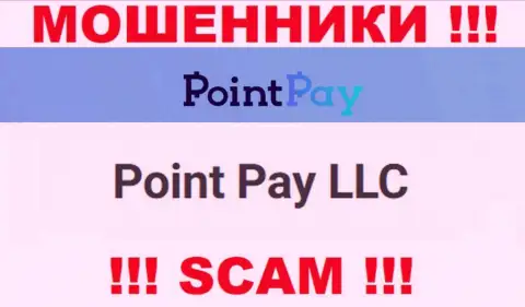 Point Pay LLC - это юр лицо интернет мошенников Point Pay