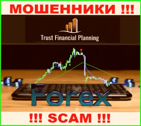 Forex - именно в этой области прокручивают делишки хитрые internet мошенники Trust-Financial-Planning Com