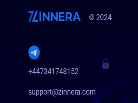 Контактные данные биржевой торговой площадки Zinnera